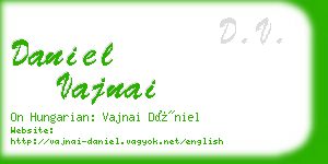 daniel vajnai business card